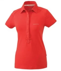 Craghoppers Womens Nosilife Gabriela Polo Shirt - Red