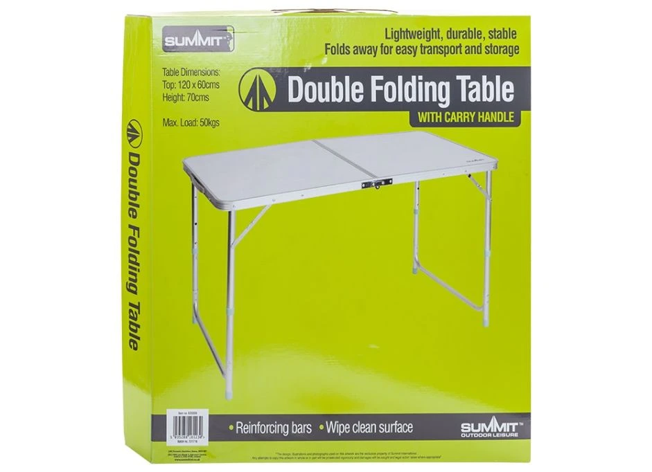 Summit Double Folding Table - Image 3