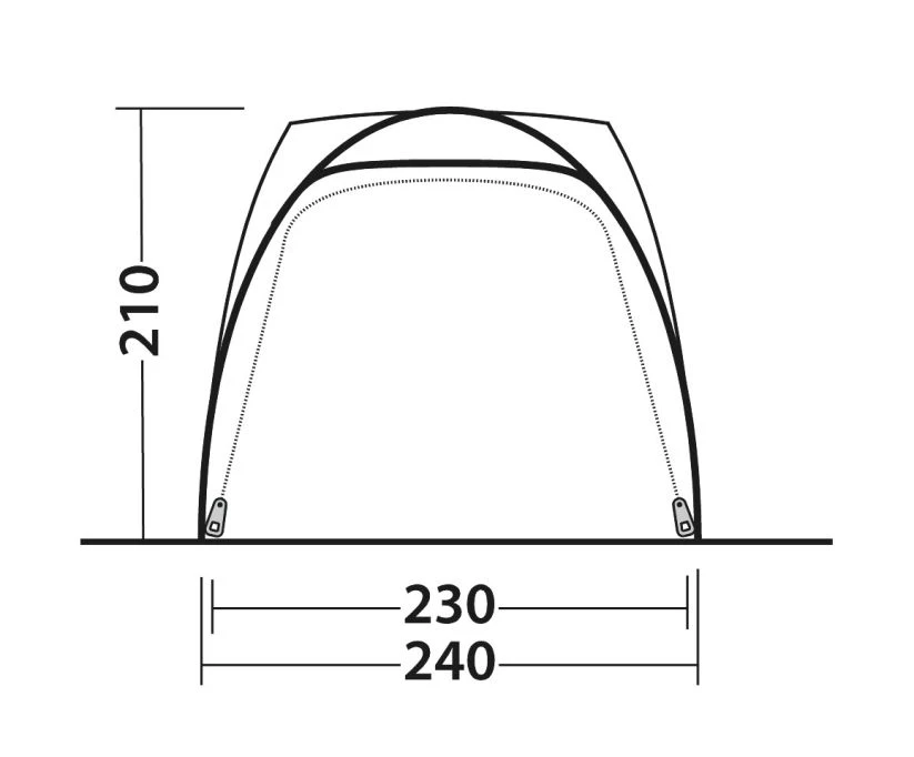 Outwell Beachcrest Driveaway Awning - Image 5