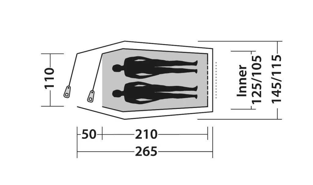 Easy Camp Energy 200 Compact Tent - Image 2