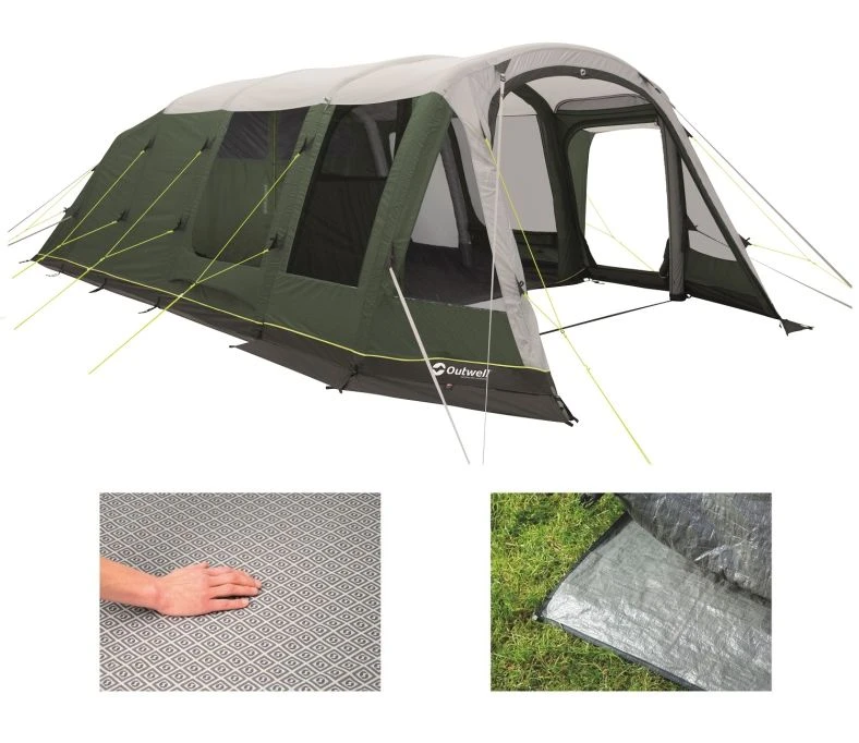 Outwell Knightdale 8PA Air Tent Package