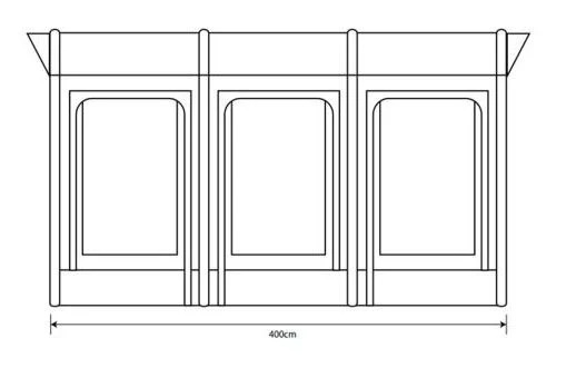 Outdoor Revolution Sportlite Air 400 Awning - Image 2