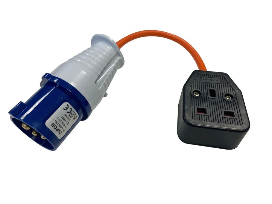 Outdoor Revolution UK Mains Adaptor 13 Amp Socket To Caravan Mains Plug - Image 2