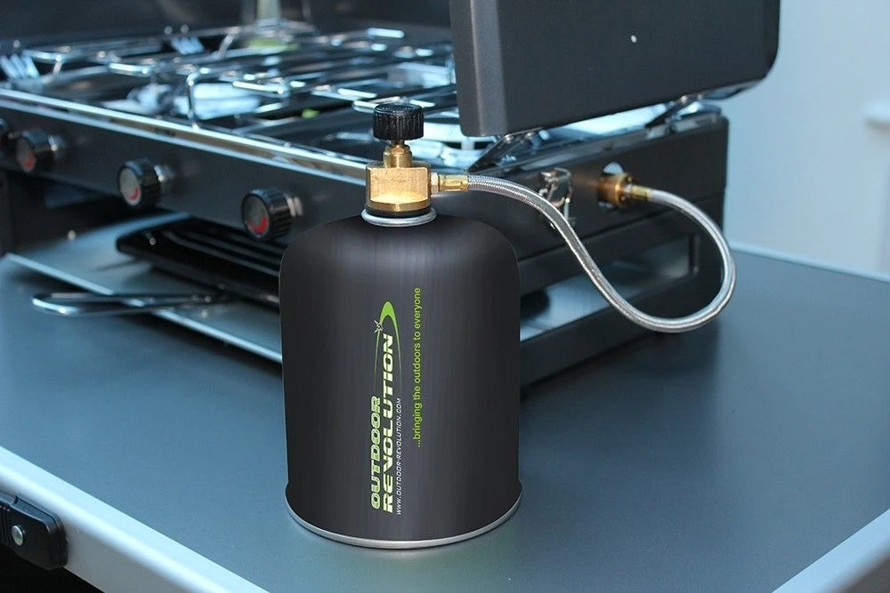 Outdoor Revolution Butane Propane Mix 450g Screw Fitting Gas Cannister - Image 2