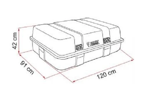 Fiamma Ultra-Box 2 Top Box - Image 2